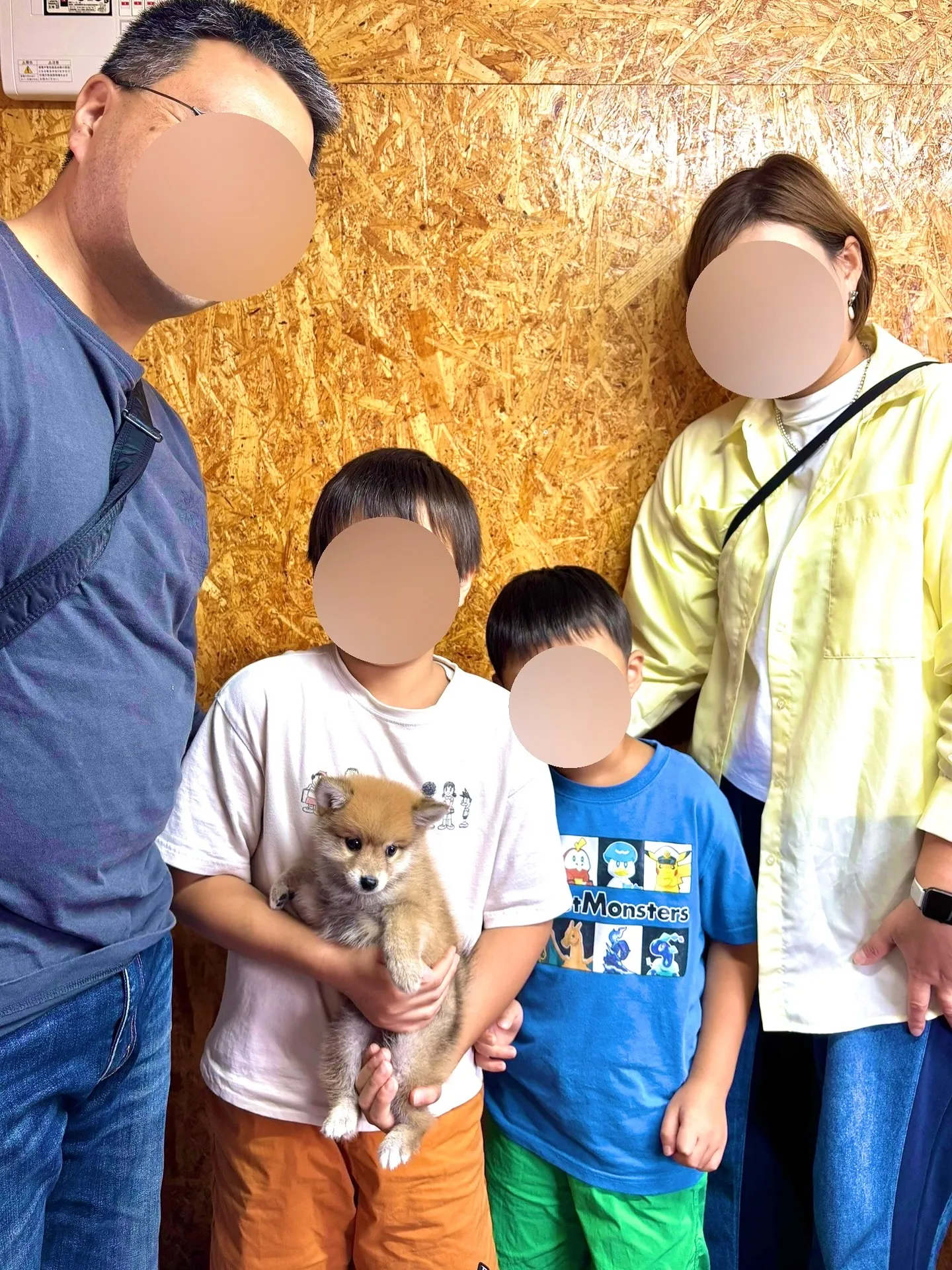 昨日は、神奈川県のご家族様がポメ柴の男の子をお迎えにお越し下...