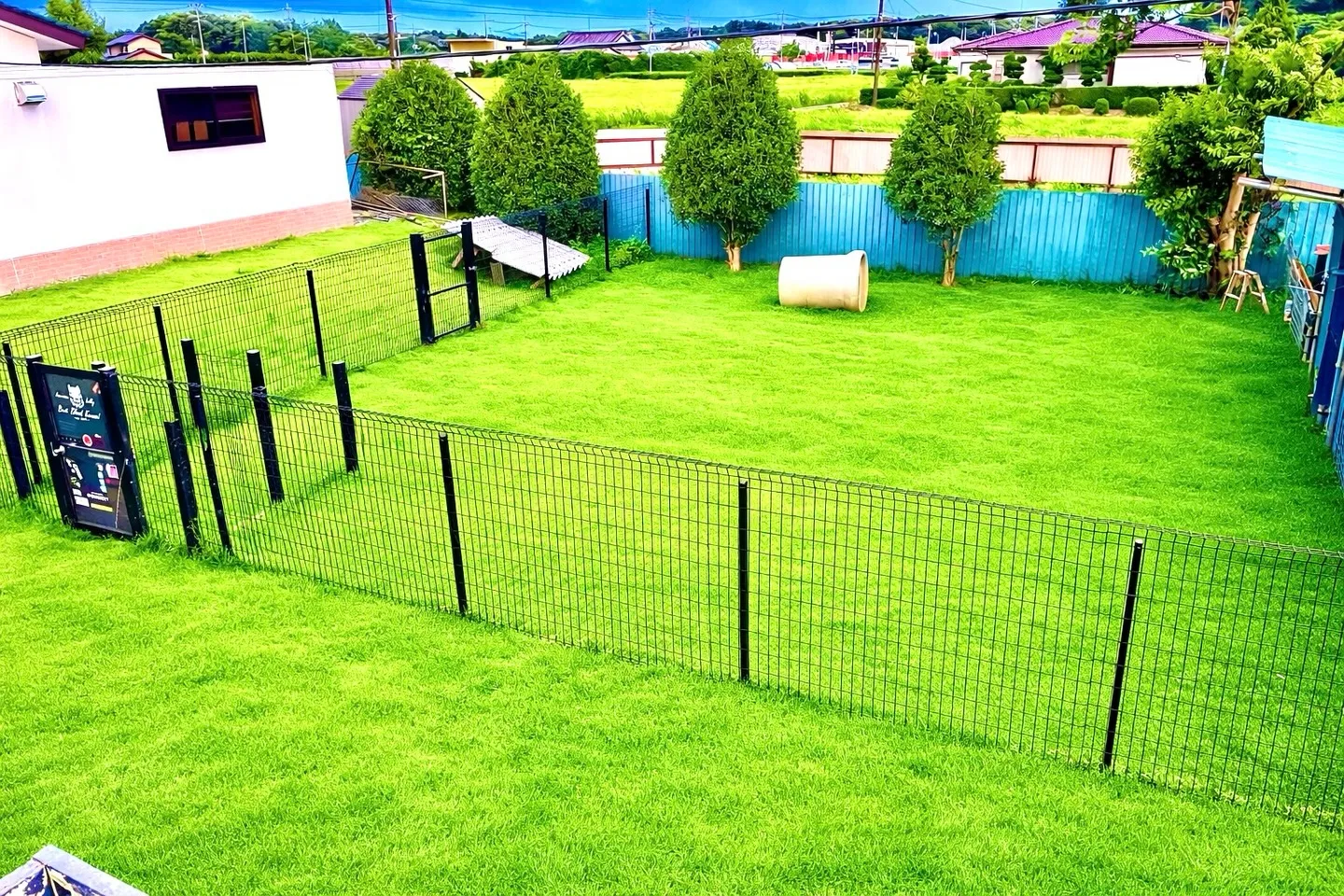 当犬舎では、ワンちゃんたちが毎日気持ちよく過ごせるように、広...